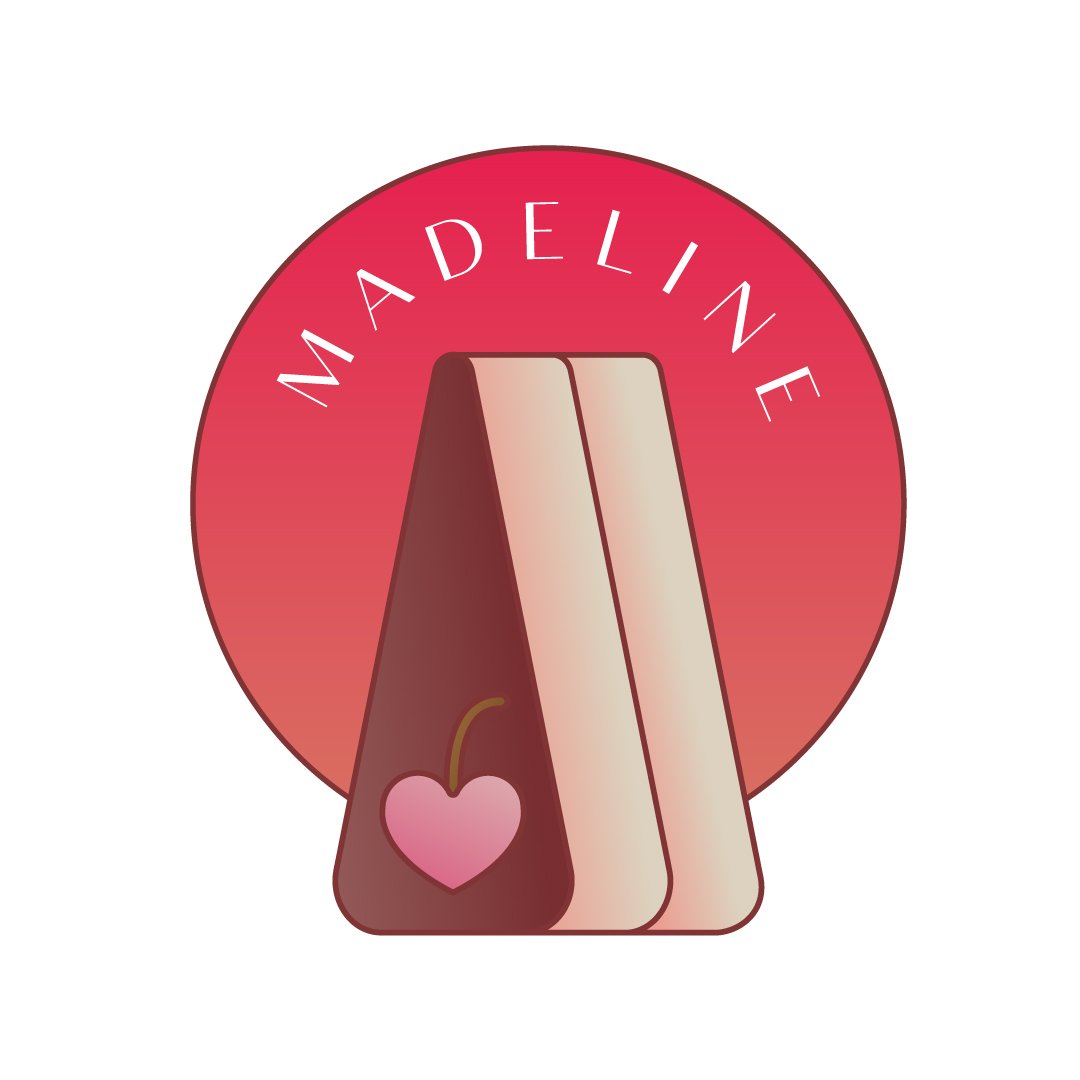 Madeline – вертикальный фирменный блок 1