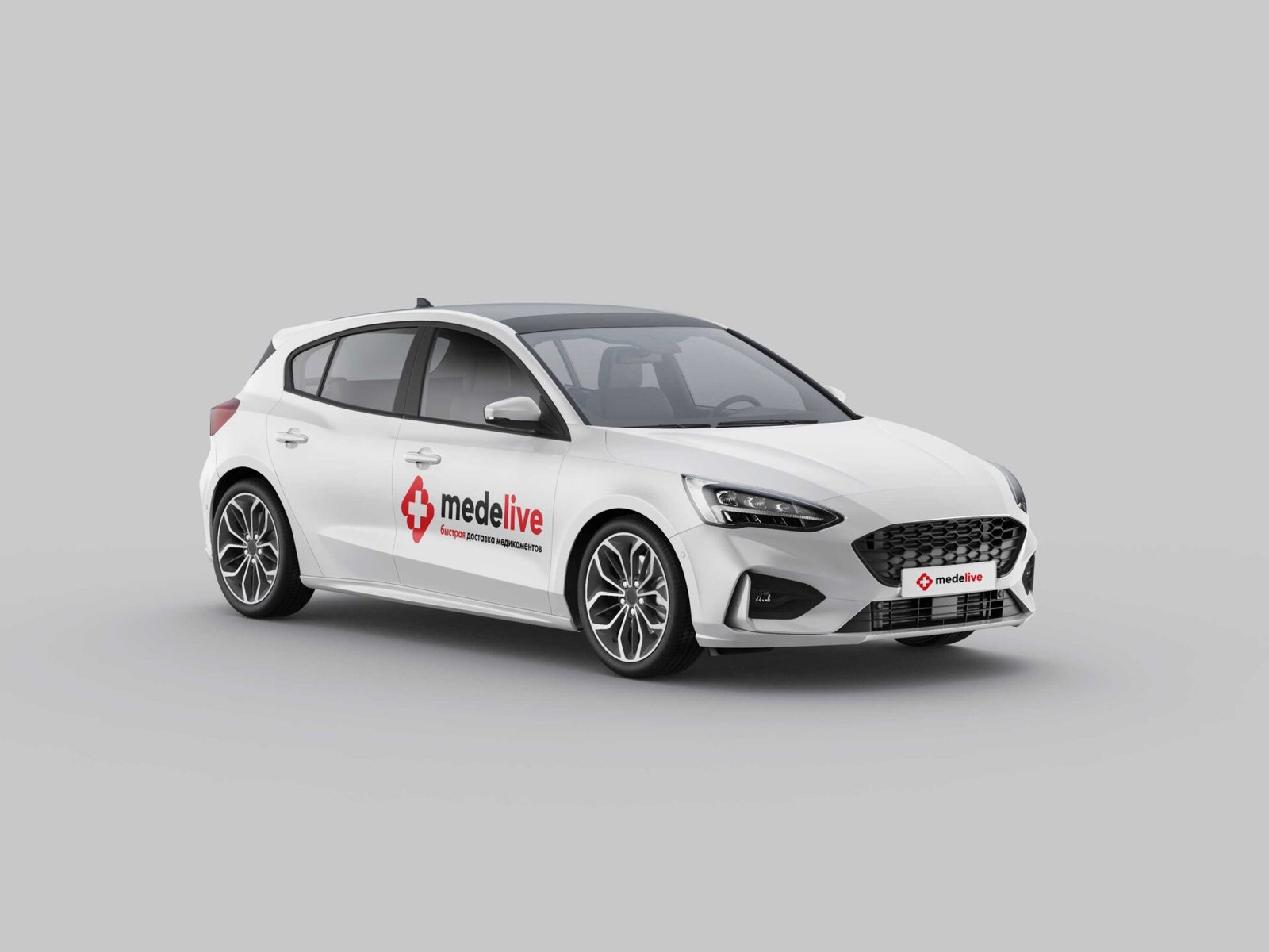 Medelive – фирменный автомобиль